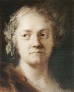 Rosalba carriera Self-Portrait oil painting on canvas